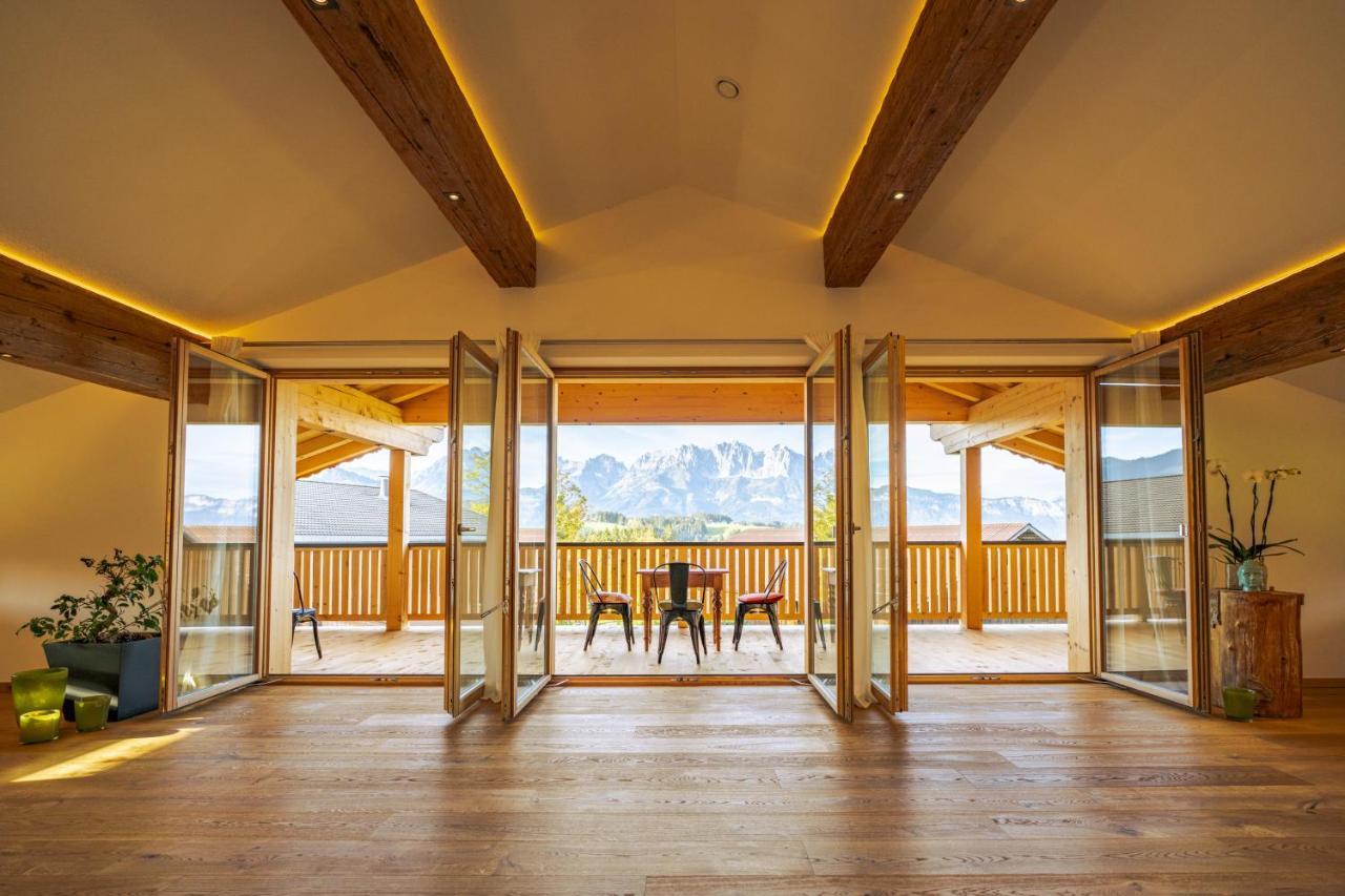 Mountain Vista - Bio Yoga Hof Apartment Kitzbuhel Ngoại thất bức ảnh